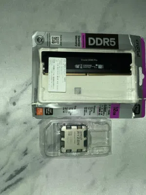 معالج  5 7600x ب 275  رام  ddr5 16g ب 265