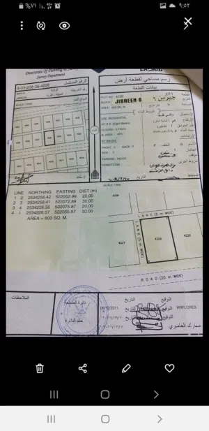 Residential Land for Sale in Al Dakhiliya Bahla