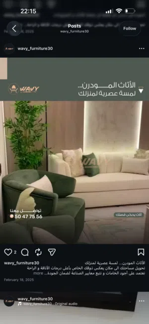 ديوانيات وديكورات وستاير