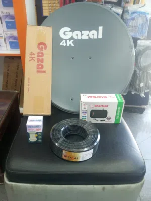 نظام ستلايت كامل مع رسيفر بسعر مغري