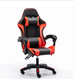 كرسي لون احمر اجديد