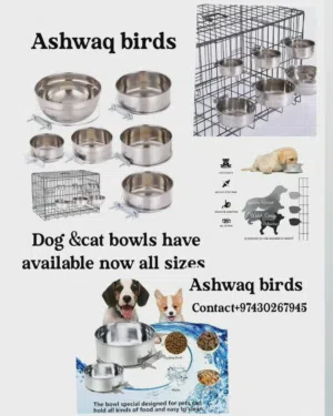 pet Bowl steel 10 cm 20qr