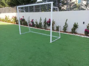 هدف مرمى كرة قدم بالمقاس الخماسي 3متر في 2متر ممتاز جدا كامل مع الشبك يوجد خدمة توصيل