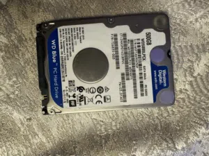 500GB WD Blue 2.5” Slim HDD – Tested & Formatted
