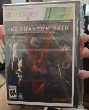 Metal Gear V The Phantom Pain "NEW" 2 DISCS FULL GAME for XBOX 360  للاجهزة المعدلة فقط عدسة 3.0 LT3