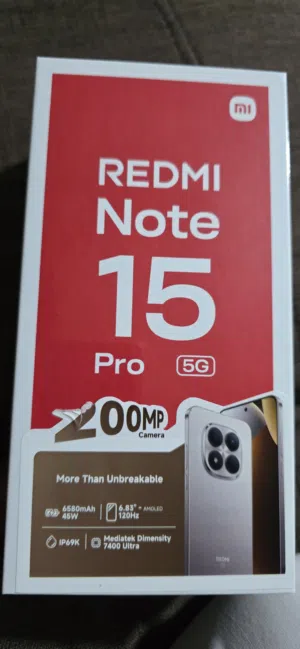 redmi note 15 pro 5G  ريدمي توت 15 برو