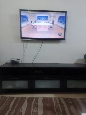 وحده ادراج منزلي خشب ثقيل لون اسود لعده استخدامات مستعمل للبيع