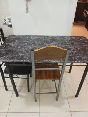 dining table with chairs