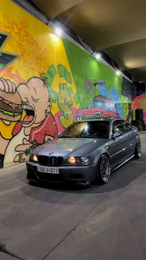 سيارة BMW e46 كوبيه موديل 2004 للبيع بحالة ممتازة