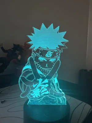 Naruto 3D LED light