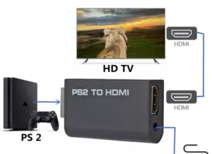 ps2 hdmi  وصلة بلاستيشن 2 يرجى تواصل واتساب 48..93.97..91