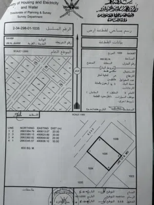 ارض سكنيه في منطقة ام الجعاريف