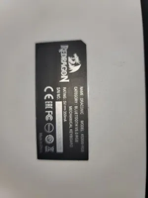 كيبورد ريدراجون 7kdو ماوس هايبر  اكس 6kd الاتنين آر جي بي و معاهم ماوس باد سودا 1kd