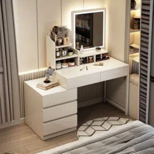 بيرو  خشبيه مع خمس جوارير