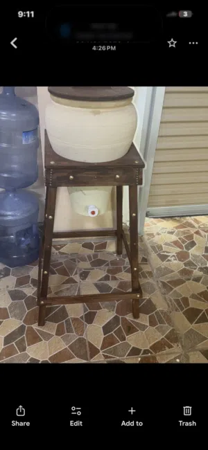 بىر للماء من فخار