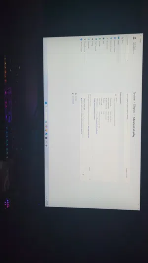 شاشه قيمنج للبيع acer VG271 S 165 hz 27 inch شاشه مافي dead pixels ولا اي شي استعمال نظيف جداً