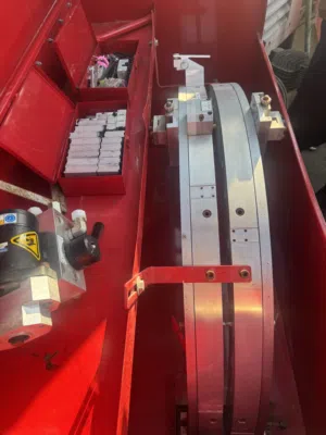 E.H. Wachs 60-HYD Hydraulic Split Frame Pipe Cutter & Beveling