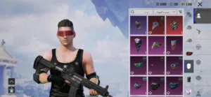 حساب ببجي منضم كما موضح في الصور