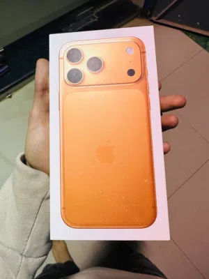 ايفون 17برو ماكس 256GB   شفره  اللون برتقالي