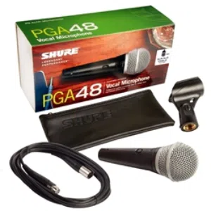 ميكرفون اصلي شوور Shure PG ALTA PGA48 Cardioid Dynamic Vocal Microphone