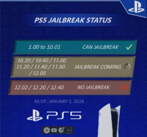 تهكير ps5 من تحديث 12.00 وانت نازل وتنزيل الالعاب