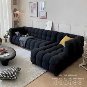 BRAND NEW L SHAPE BED MODEL SOFA WITH 5 YEAR WARRENTY FOR FOAM AND WOOD   3+2 TOTAL 5 MITER SOFA