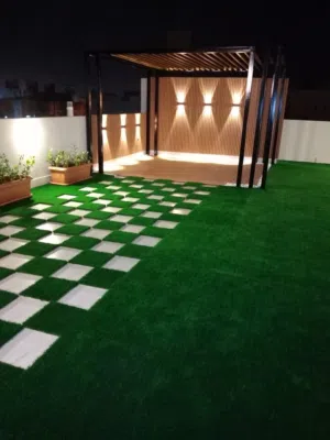 سجاد الاخضر ترتان رقم العشب BB454 العشب الصناعي