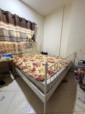 Large size double bed with mattress