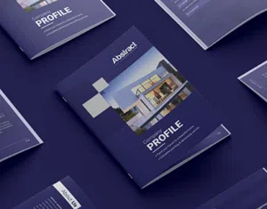 تصميم بروفايل شركات ومؤسسات احترافي - كتابة وتصميم