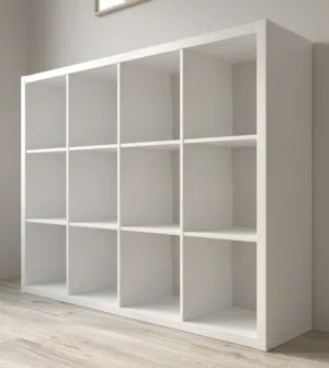 IKEA KALLAX Shelving Unit - 3x4 (12 Cubes) - White