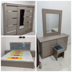 Complete Bedroom Furniture Set Available For Sale.Cash On Delivery In All Over Riyadh