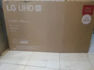 متاح شاشه 65بوصه ال جي موديل UA85 انتاج 2025