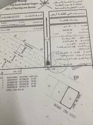 Residential Land for Sale in Al Batinah Suwaiq