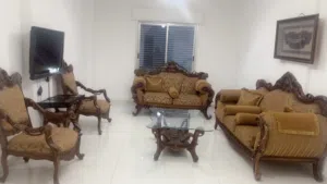 طقم كنب موديل مصري بحالة الجديد