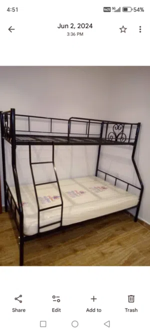 We are available to all kinds of iron beds and with low delivery at low cost. If you need anyone, p