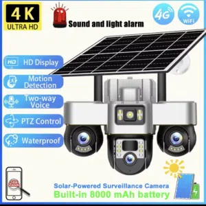 كمرات الطاقة الشمسية جوده ممتازه عرض طول الشهر وتاخذ معها ممري تخزين هدية 128 جيبي