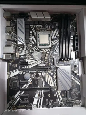 INTEL I7-9700K WITH ASUS PRIME Z390-P ,G.SKILL 16GB RAM DDR4  (CPU & MB AND RAM ONLY) - SERIOUS BYER