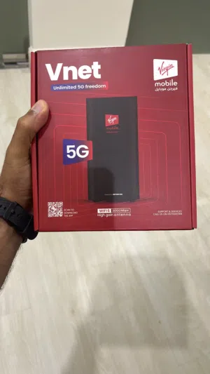 راوتر 5G يدعم كل الشبكات إس تي سي زيت موبيلي فيرجن وبسرعه قويه ويشبك علي اكتر 128 جهاز بدون ايقاف