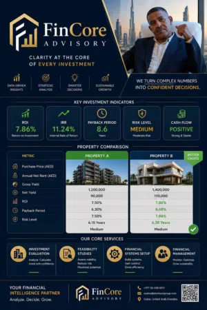 FinCore Advisory is built for investors who value clarity, control, and smart decision-making.