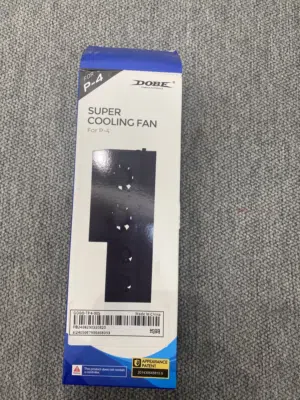 للبيع مروحة تبريد جهاز PS4 من شركة DOBE بحالة ممتازة Cooling Fan for PS4 – Excellent Condition