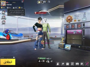 حساب ببجي قوي ام فور ثلجي لفل6