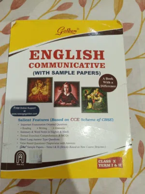 English Communication Book Golden class 10