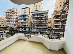 شقة مميزة جدا للبيع بقرية النخيل سكن دائم واستثمار مصيف 3 دقايق للبحر بشارع 27 الرئيسي
