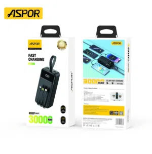 باور بانك 30w / شاحن متنقل/ باور بانك ASPOR
