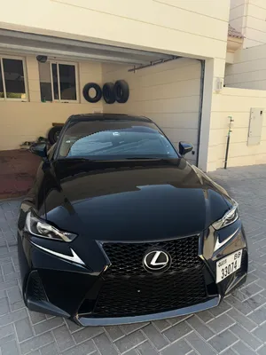 2017 Lexus IS 350 F-Sport  130000 KM  Black on Black