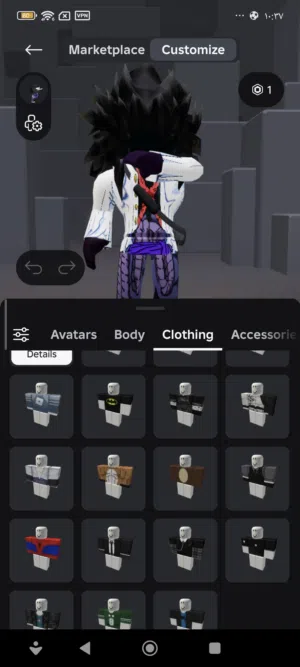 حساب روبلوكس ماب البيوو سكنات و بلوكس فروت للمعرقين فيها و مزبد و مايك و شات على 600 شيكل