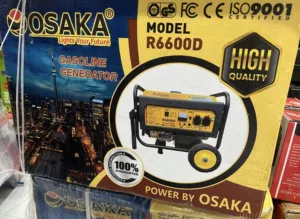 مولد كهربائي جنريتر ماطور قوة 3500 واط من شركة اوساكا تقنية وتصميم ياباني