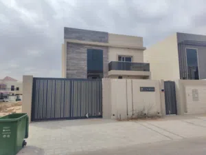 villa for rent 3 bed room hall prime location Ajman Al zahiya good price