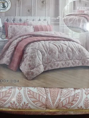 لحاف صيفي كينج سايز جديد لم يستخدم 260 × 240 7 قطع للبيع