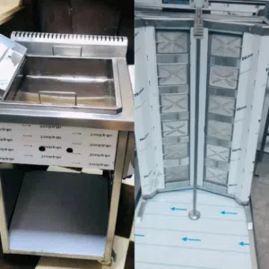 قلاية & شواية شاورما سوري استانلس 12حراق سر الطعم الجاهز”“قلي أسرع.. شاورما أروع”